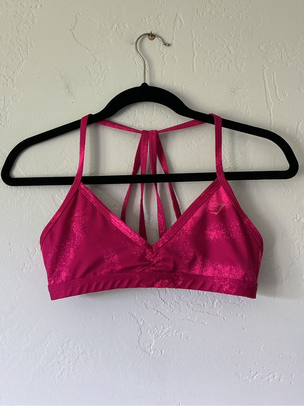 Gymshark Strappy Bralette - Hot Pink